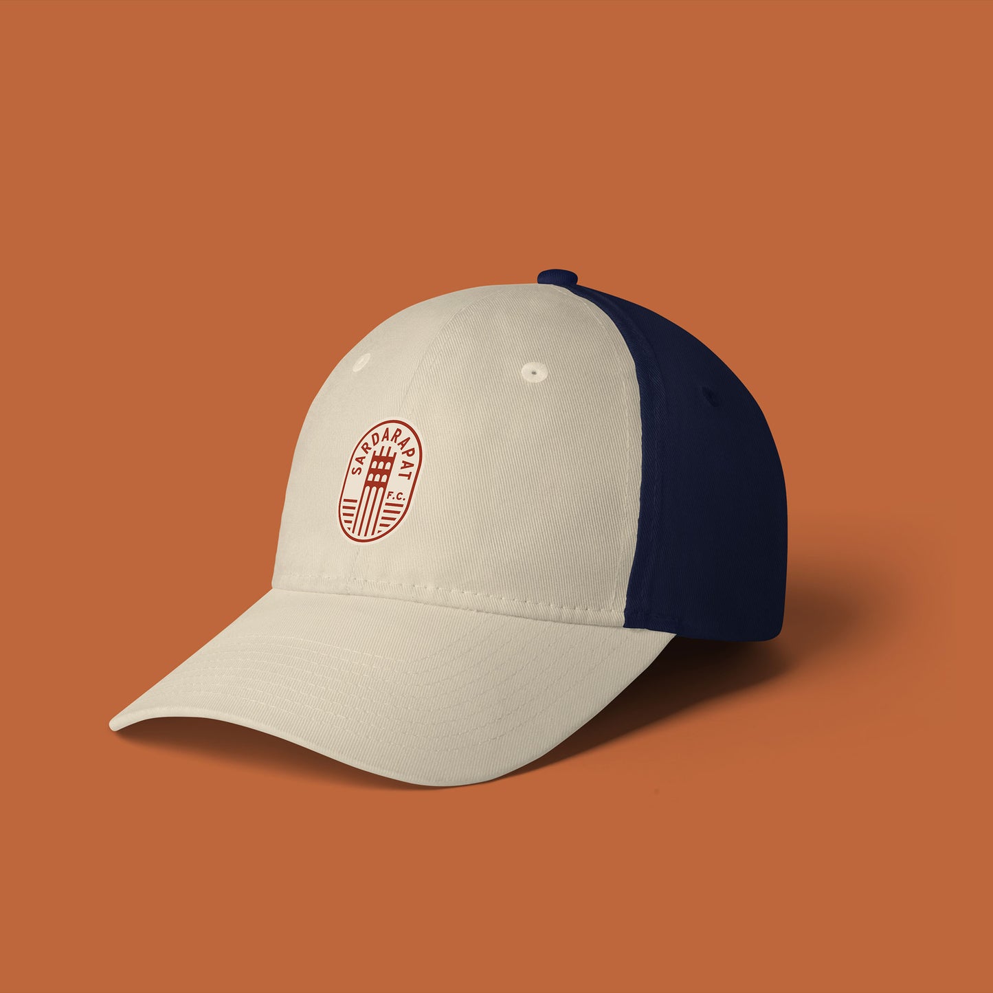 Casquette SFC - Beige/Bleue Marine